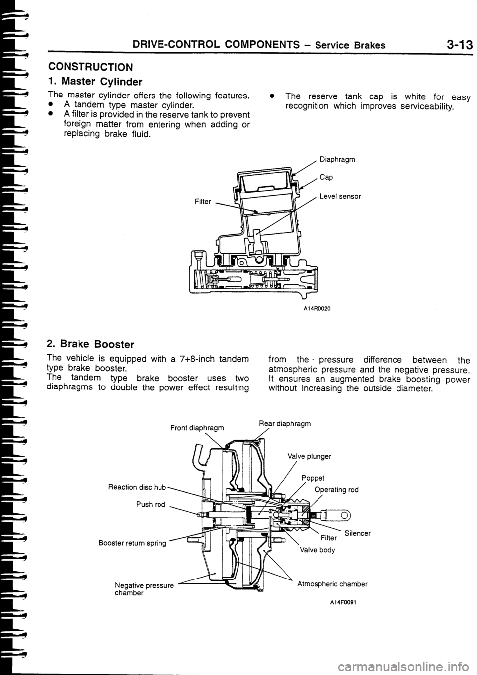 MITSUBISHI FTO 1998 Technical Information Manual MITSUBISHI FTO 1998 Technical Information Manual