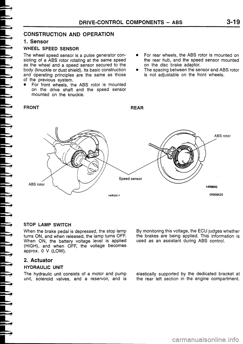 MITSUBISHI FTO 1998 Technical Information Manual MITSUBISHI FTO 1998 Technical Information Manual