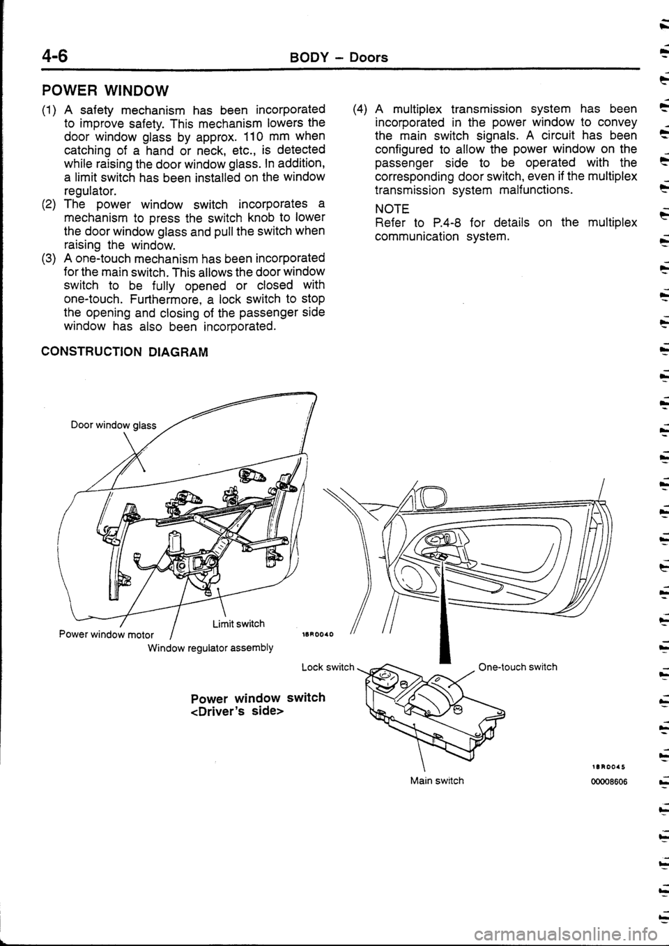 MITSUBISHI FTO 1998 Technical Information Manual MITSUBISHI FTO 1998 Technical Information Manual