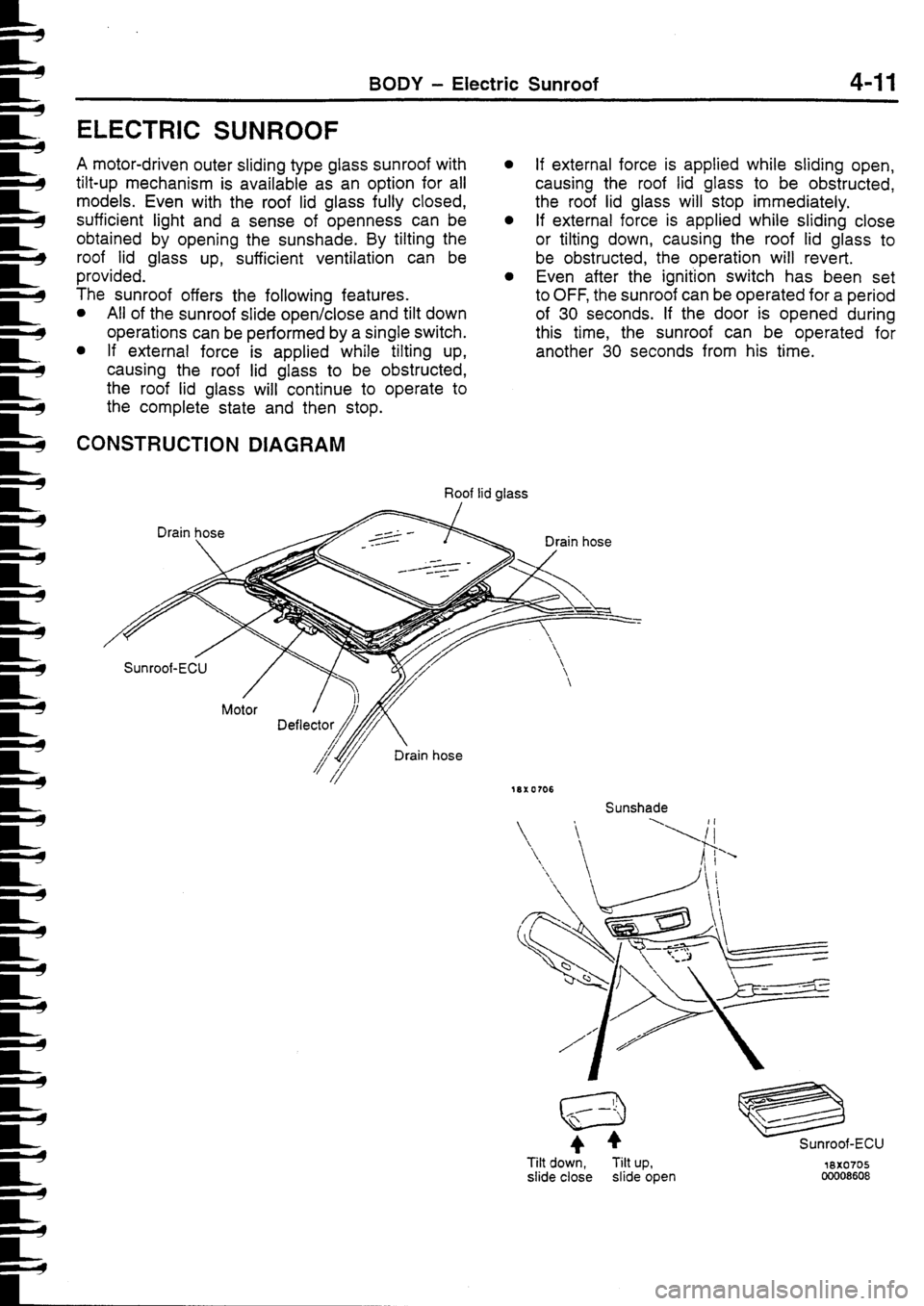 MITSUBISHI FTO 1998 Technical Information Manual MITSUBISHI FTO 1998 Technical Information Manual