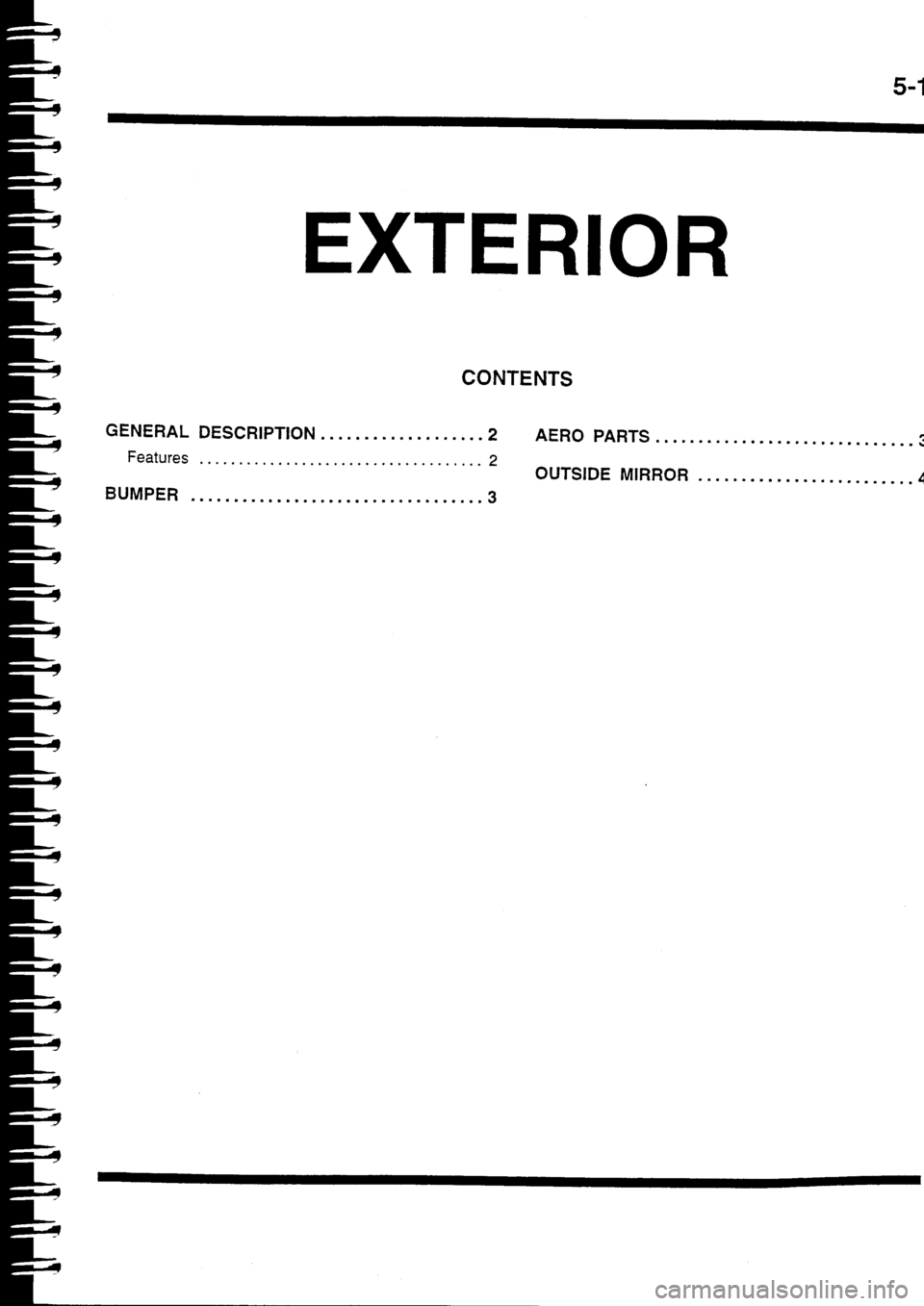 MITSUBISHI FTO 1998 Technical Information Manual MITSUBISHI FTO 1998 Technical Information Manual