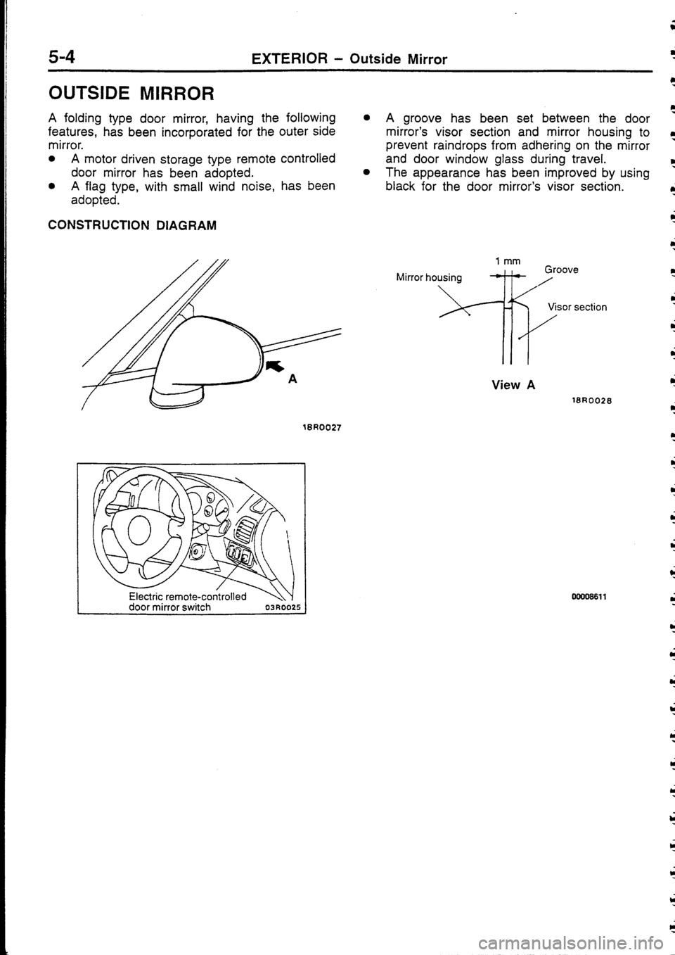 MITSUBISHI FTO 1998 Technical Information Manual MITSUBISHI FTO 1998 Technical Information Manual