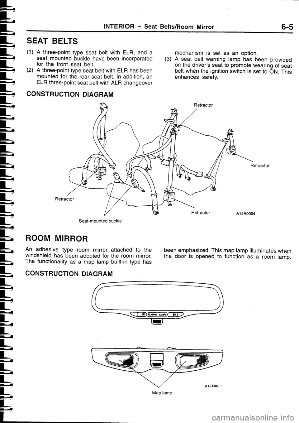 MITSUBISHI FTO 1998 Technical Information Manual MITSUBISHI FTO 1998 Technical Information Manual