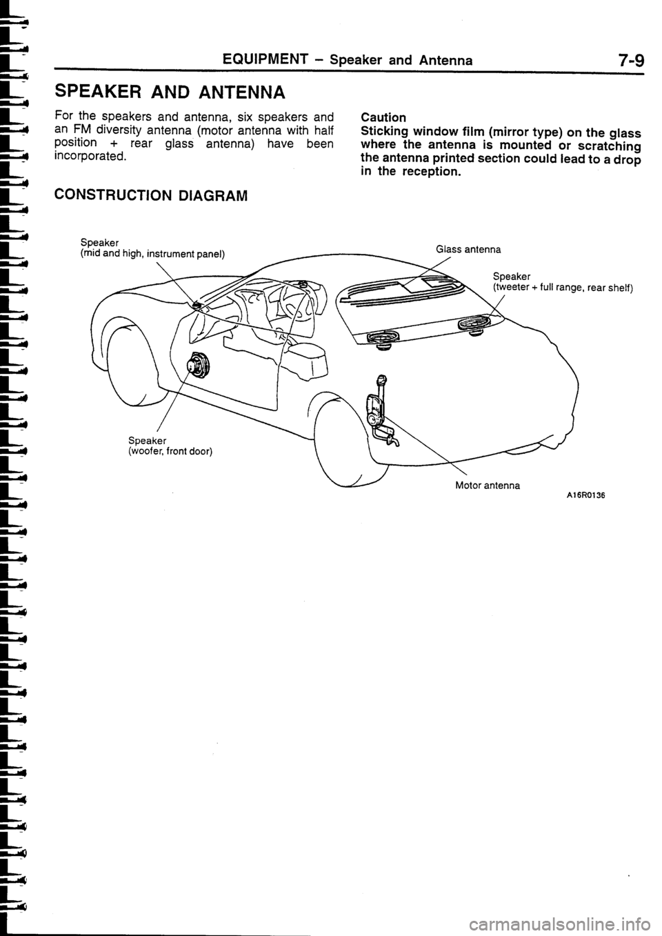 MITSUBISHI FTO 1998 Technical Information Manual MITSUBISHI FTO 1998 Technical Information Manual