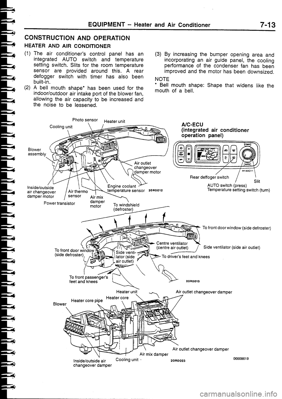 MITSUBISHI FTO 1998 Technical Information Manual MITSUBISHI FTO 1998 Technical Information Manual