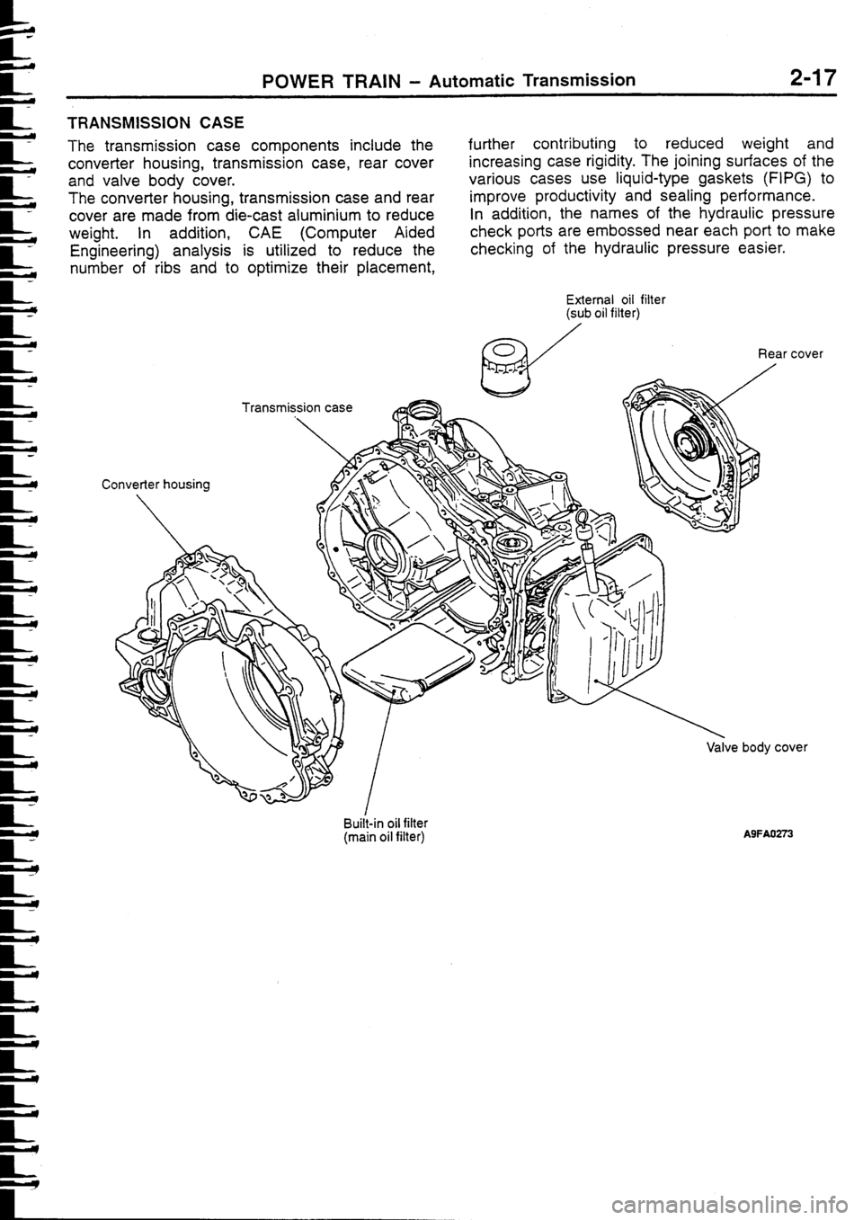 MITSUBISHI FTO 1998 Technical Information Manual MITSUBISHI FTO 1998 Technical Information Manual