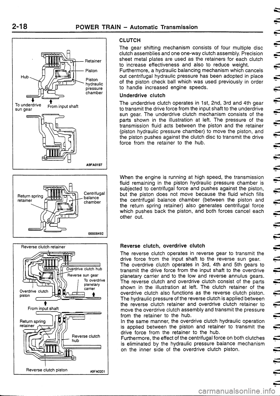 MITSUBISHI FTO 1998 Technical Information Manual MITSUBISHI FTO 1998 Technical Information Manual