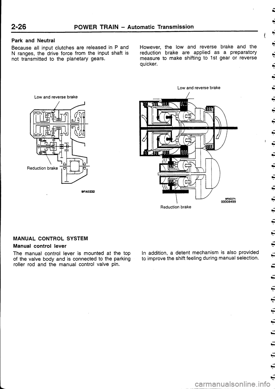 MITSUBISHI FTO 1998 Technical Information Manual MITSUBISHI FTO 1998 Technical Information Manual
