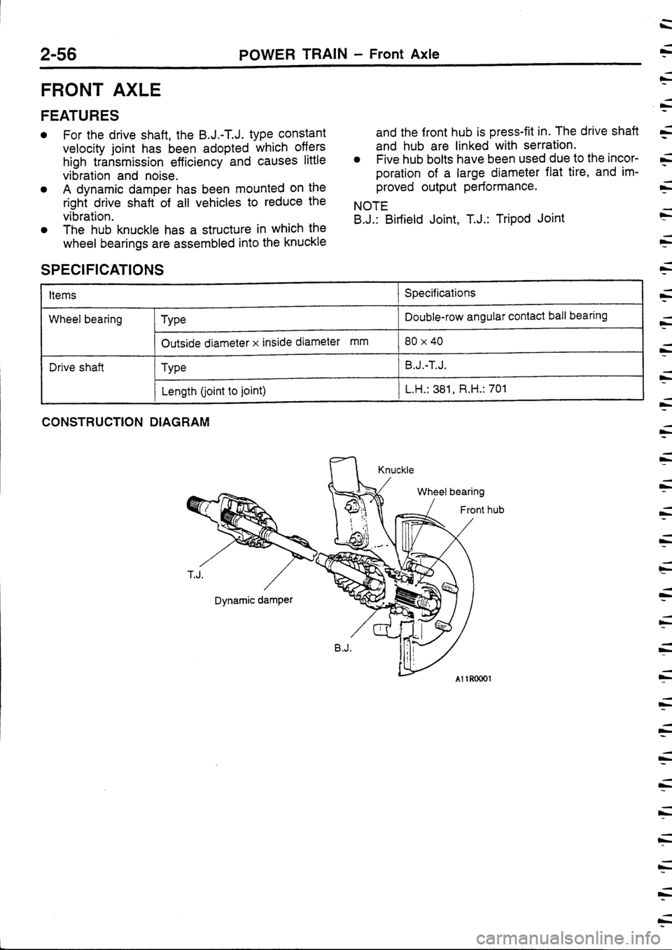 MITSUBISHI FTO 1998 Technical Information Manual MITSUBISHI FTO 1998 Technical Information Manual