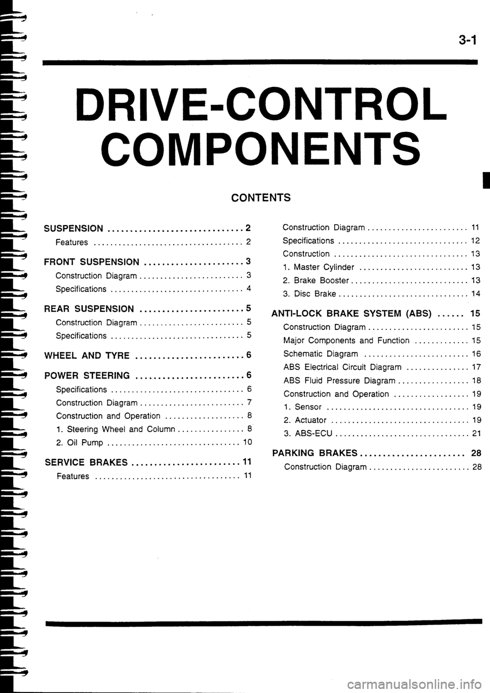 MITSUBISHI FTO 1998 Technical Information Manual MITSUBISHI FTO 1998 Technical Information Manual