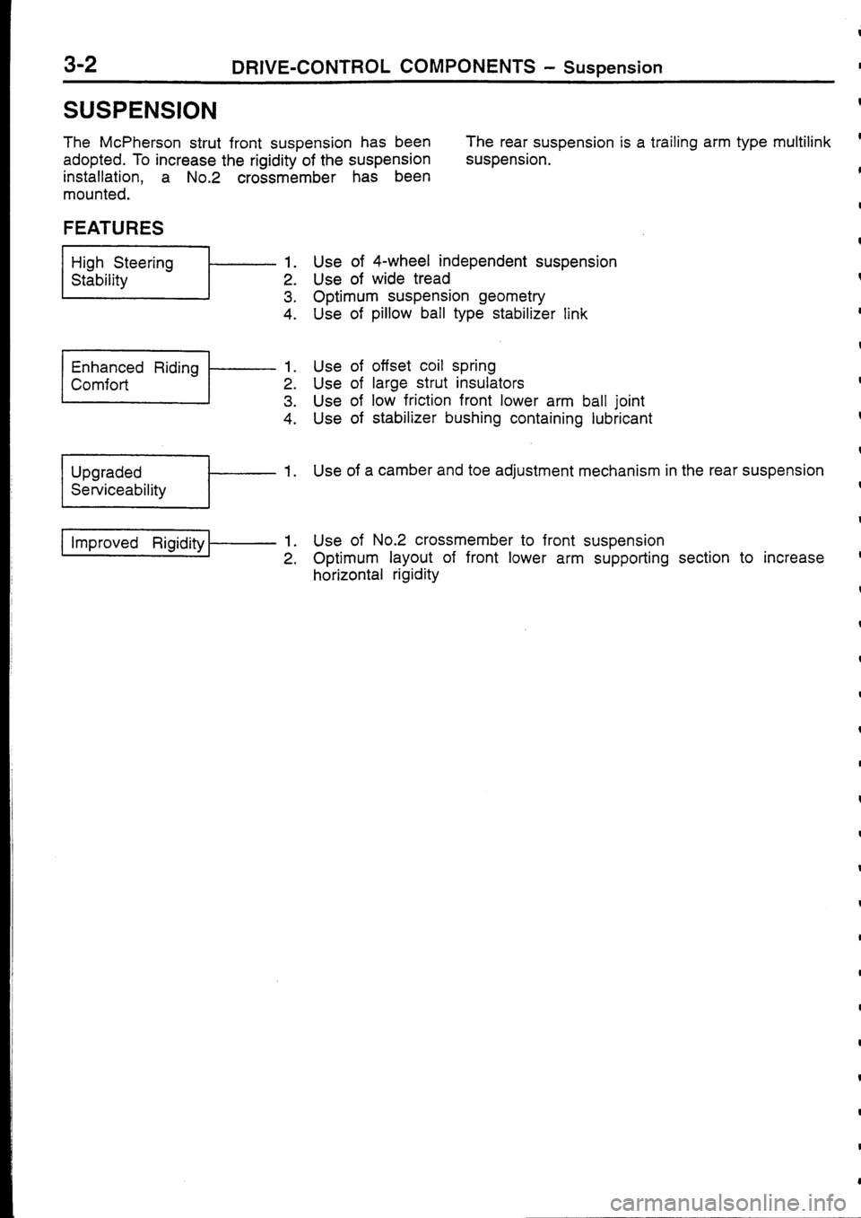 MITSUBISHI FTO 1998 Technical Information Manual MITSUBISHI FTO 1998 Technical Information Manual