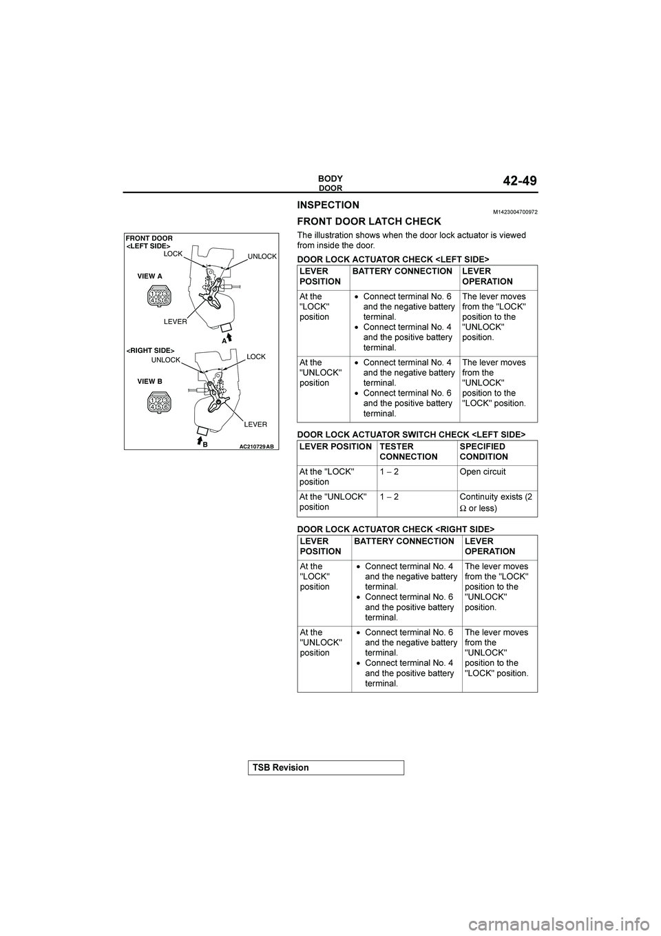 MITSUBISHI GALANT 2004  Workshop Manual 

&()(*+



�


,(  7!+&!"$7,"979,($!,(""+ "#&!&!"+7)(9(
+":$7(!,(""+

	A
B


