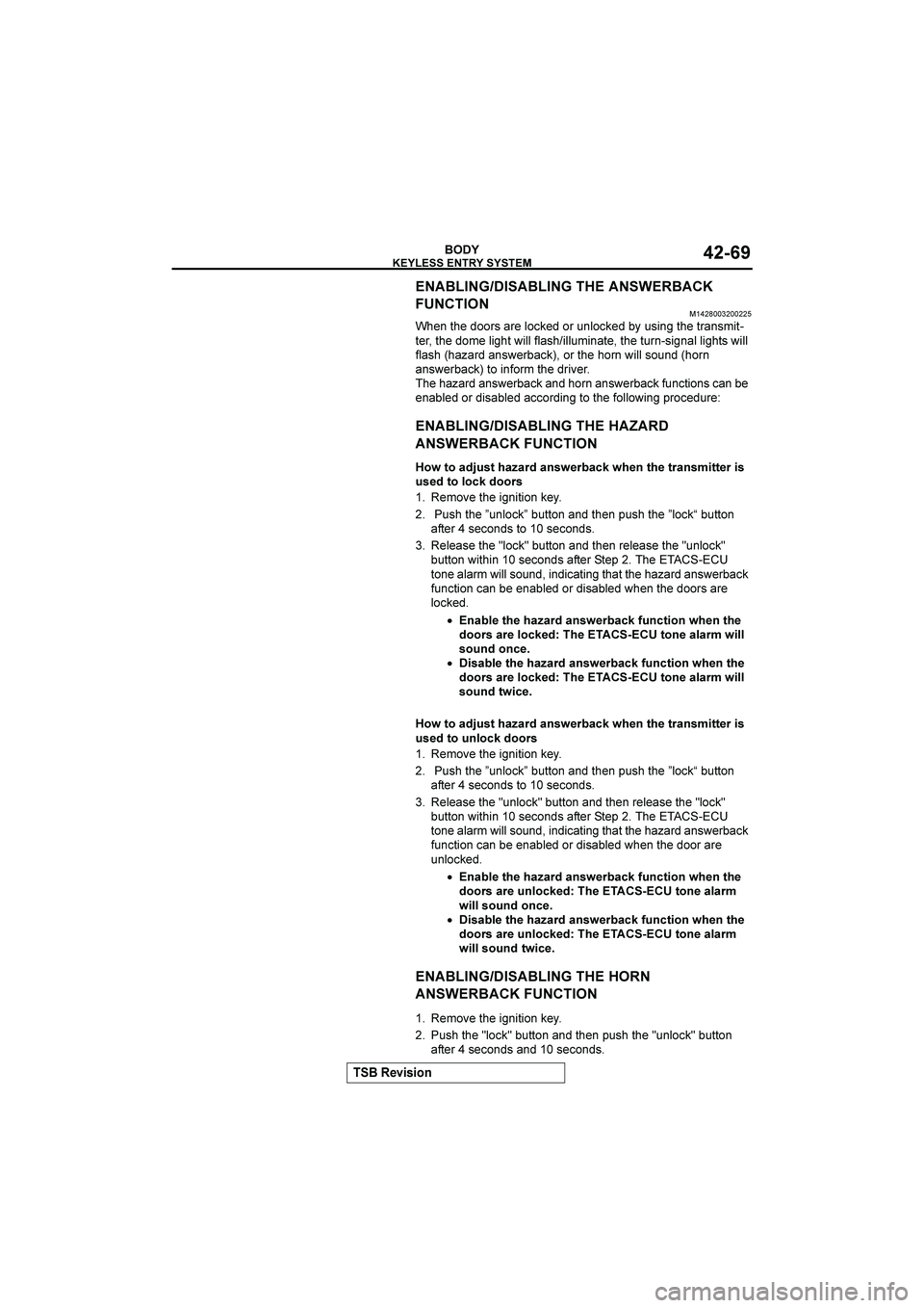 MITSUBISHI GALANT 2004  Workshop Manual  
&()(*+

!
C

	
�
6,($!,(""+7&+( "#("+$ "#(@*7$%!,(!+&$7:!
!(+B!,(":( %,!9   &7,8  :