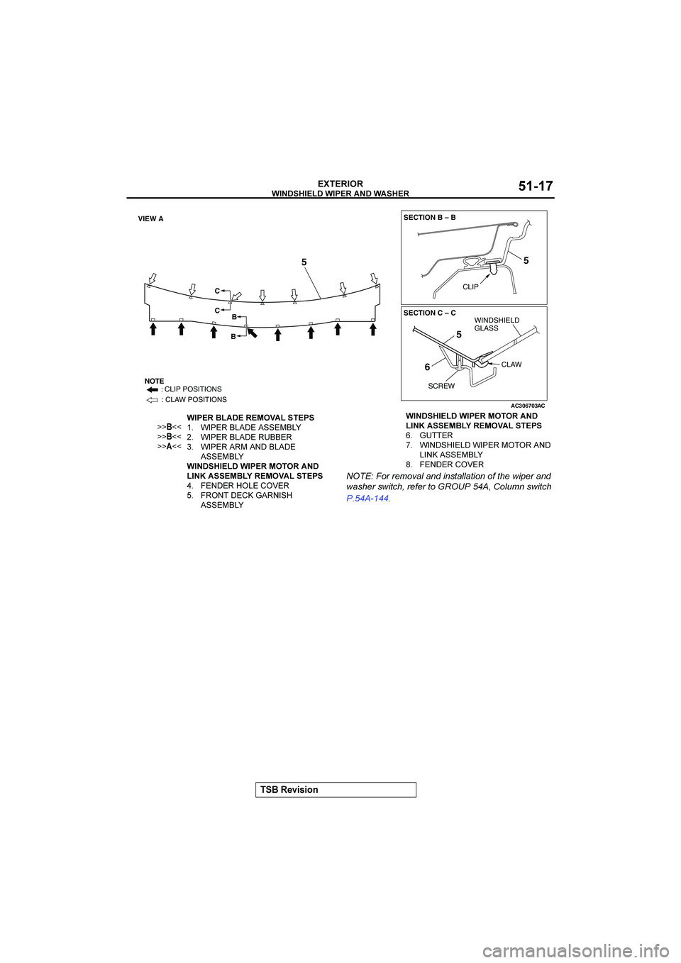 MITSUBISHI GALANT 2004  Workshop Manual !
!	

!


&()(*+

%
)"



	


	2809:#.&"
9:#. (##
AC306703
SECTION B – B
SECTIO