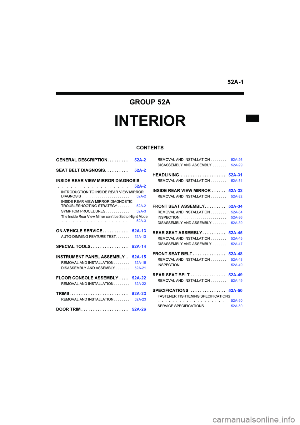 MITSUBISHI GALANT 2004  Workshop Manual 
	



	
	


	

	





	
	
 

