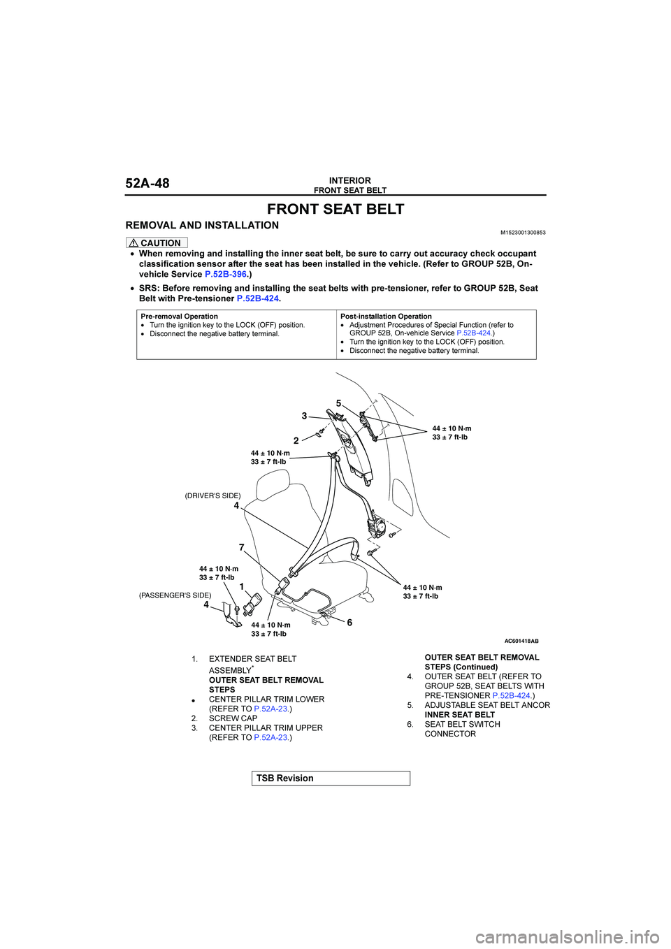 MITSUBISHI GALANT 2004  Workshop Manual 	
#$%&%(


	 
	
	

	�
CAUTION
•2#(.#1$%(/)(3%(&*),,%(/*2#%((#.&#)*+#,*<+#&7.#*4)..07*)447.)4042#4:447