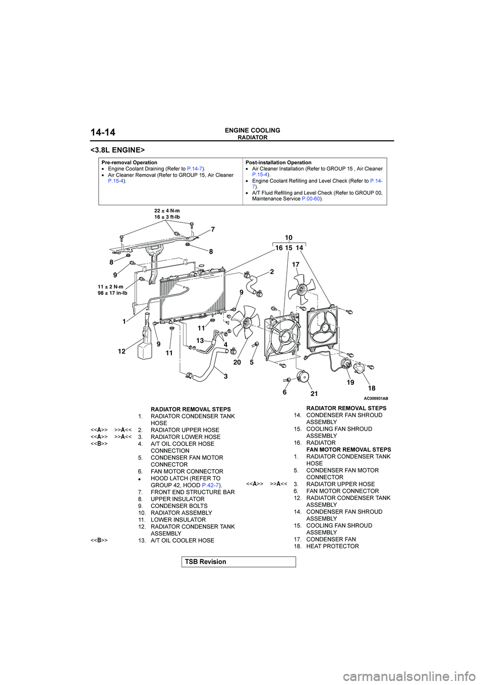 MITSUBISHI GALANT 2004  Workshop Manual 


 !"#"$%




A<

B
	/ / 1$!)(
2 /)*"$%
•#$ 	&$$#2 ; &

*4

•$&	  & 8%2 ; &B?$&	  &
B
4

	$#*"%#*)((