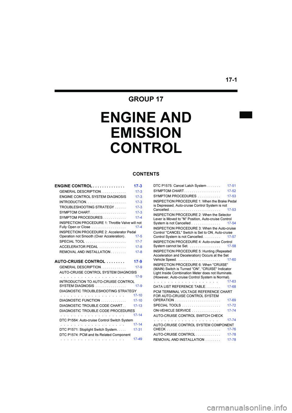 MITSUBISHI GALANT 2004  Workshop Manual 
	



























	




	


	