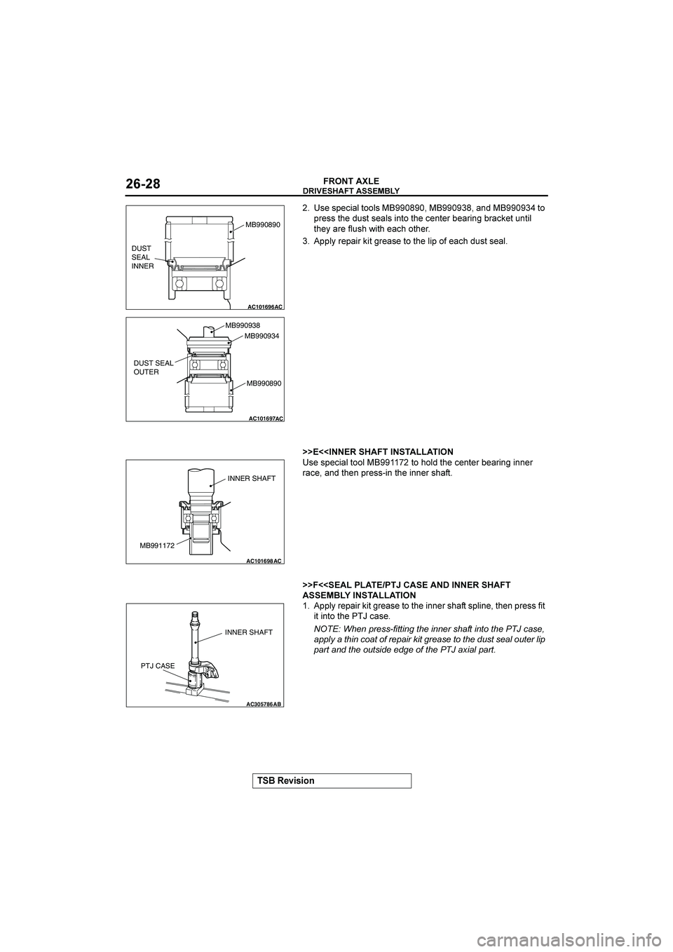 MITSUBISHI GALANT 2004  Workshop Manual 
#$%&%(


  ? ,*()(449249<44942<*$!4494)
?# ) !") *($)) , $) #; *#$%;#*,= )"$)(
) .*# /(">) *,) #
