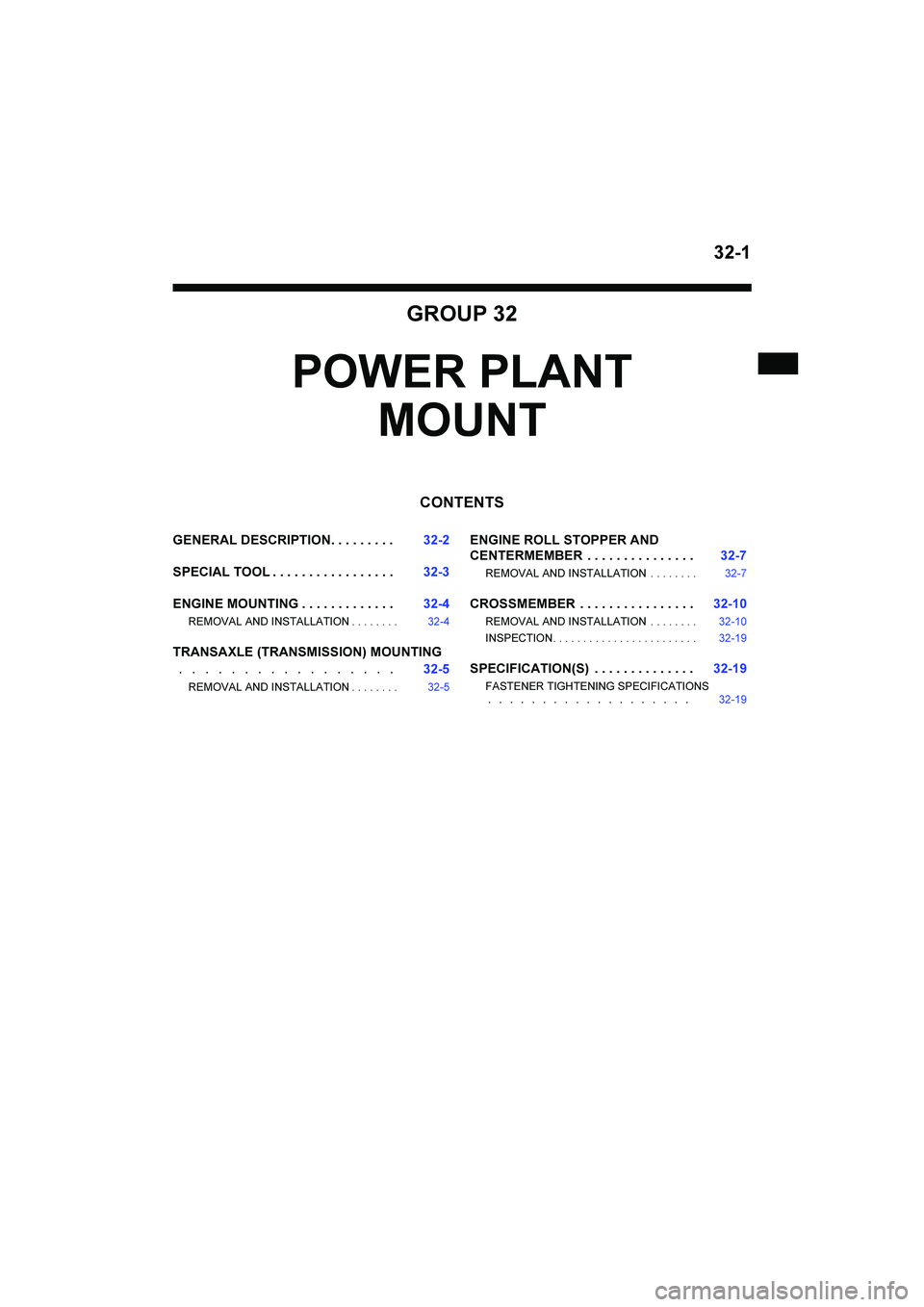 MITSUBISHI GALANT 2004  Workshop Manual 
	





	












	
	
	

