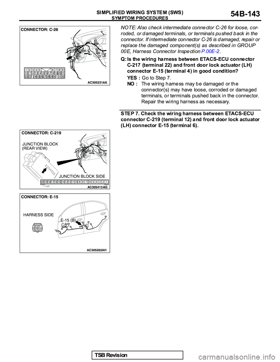MITSUBISHI GALANT 2005 Service Repair Manual MITSUBISHI GALANT 2005 Service Repair Manual