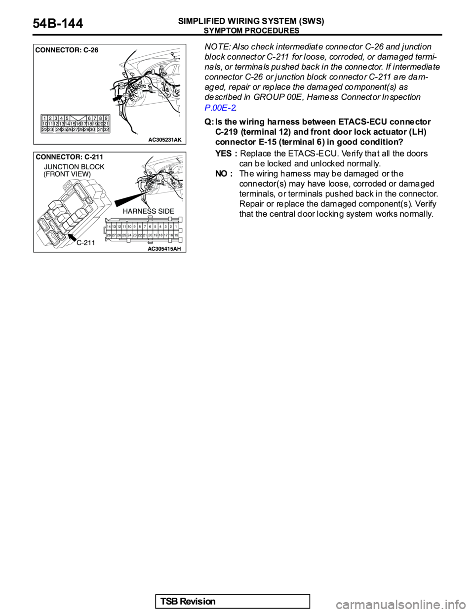 MITSUBISHI GALANT 2005 Service Repair Manual MITSUBISHI GALANT 2005 Service Repair Manual