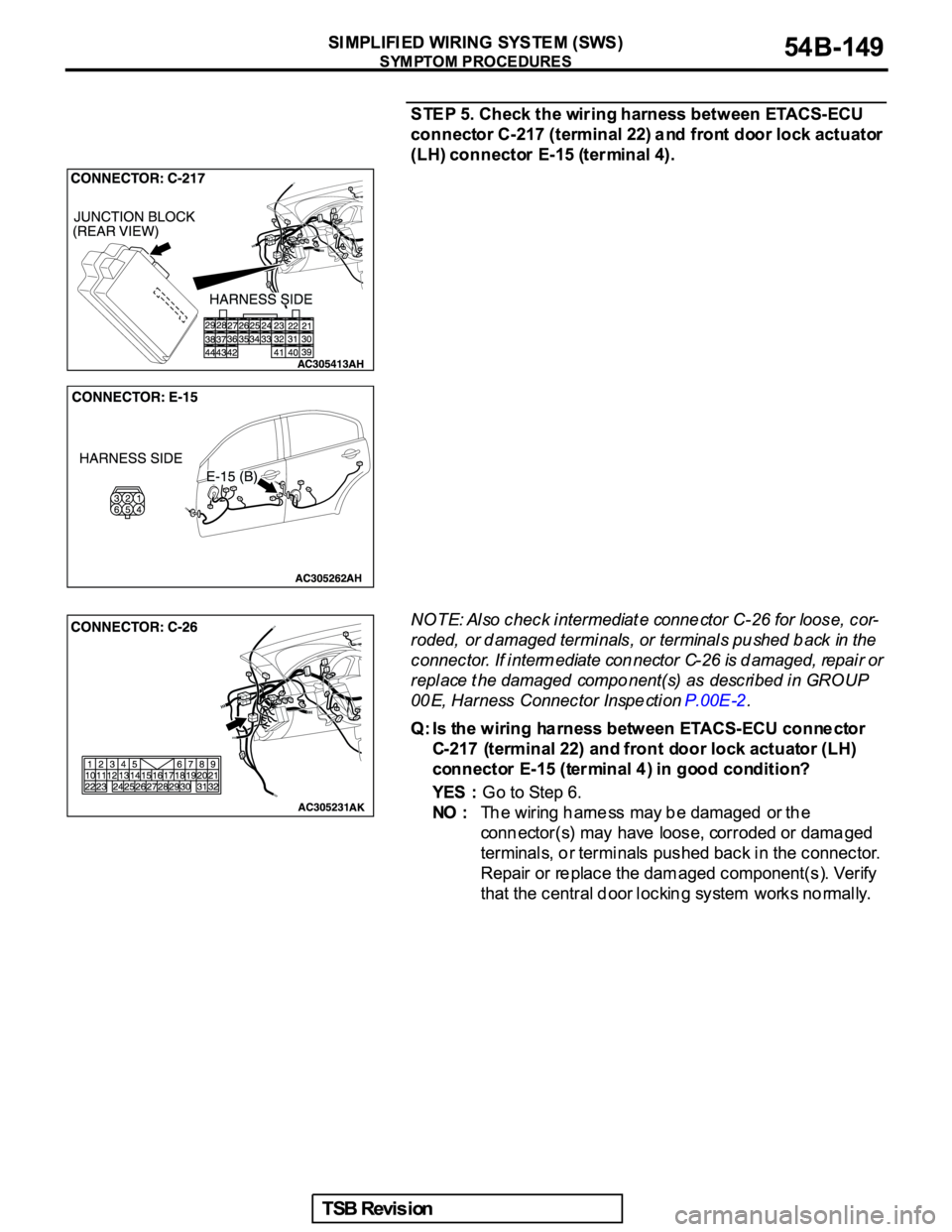 MITSUBISHI GALANT 2005 Service Repair Manual MITSUBISHI GALANT 2005 Service Repair Manual