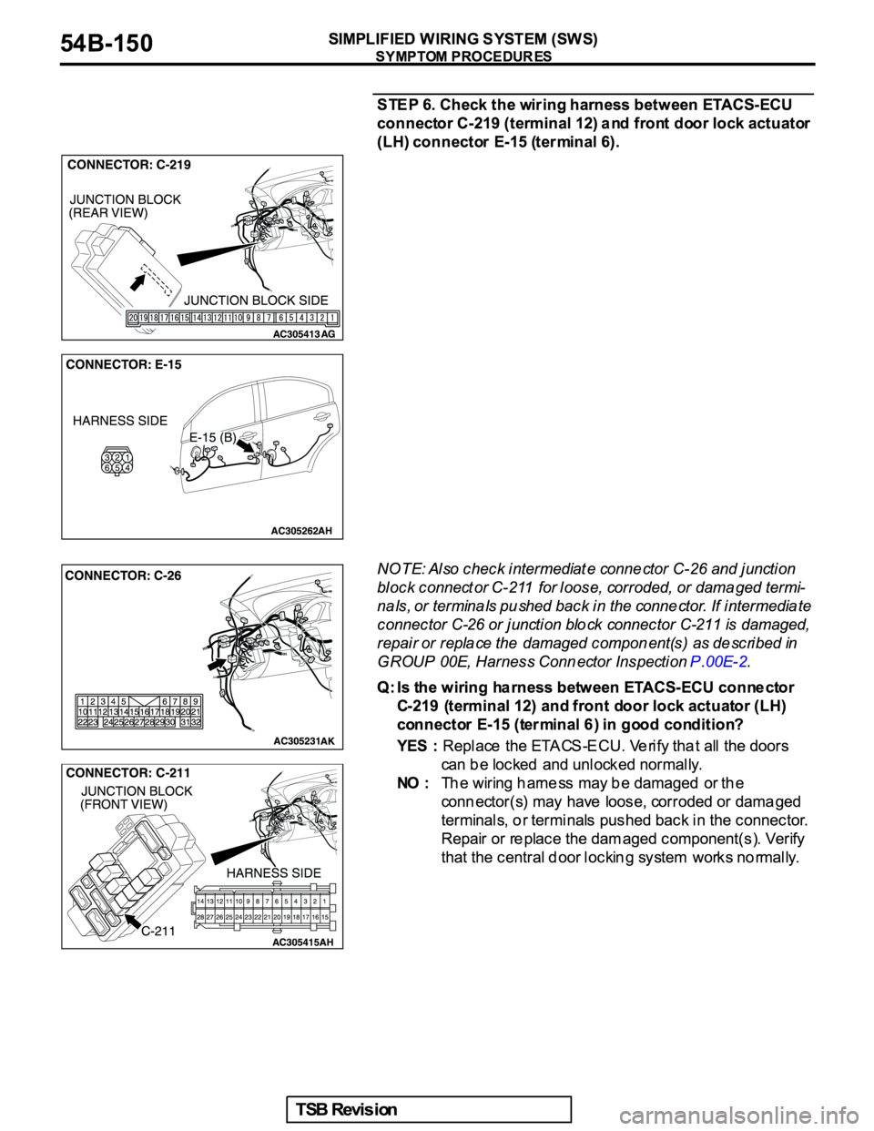 MITSUBISHI GALANT 2005 Service Repair Manual MITSUBISHI GALANT 2005 Service Repair Manual