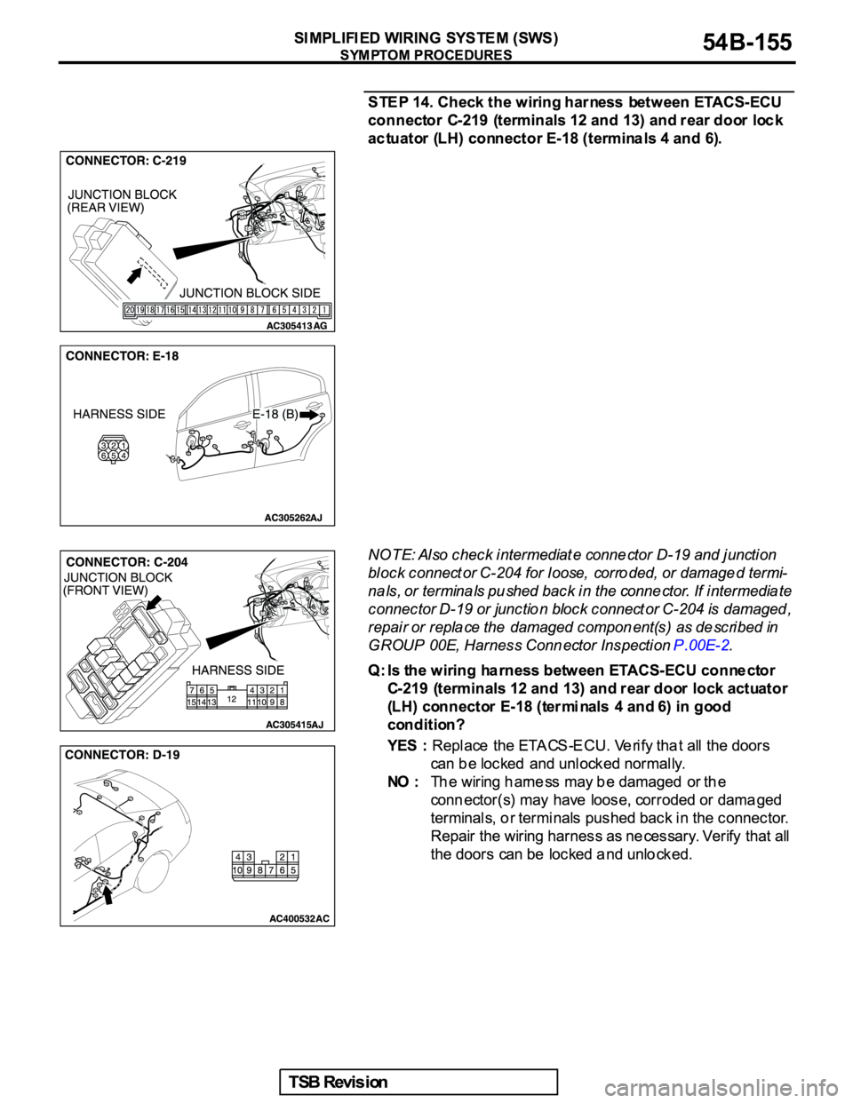 MITSUBISHI GALANT 2005 Service Repair Manual MITSUBISHI GALANT 2005 Service Repair Manual