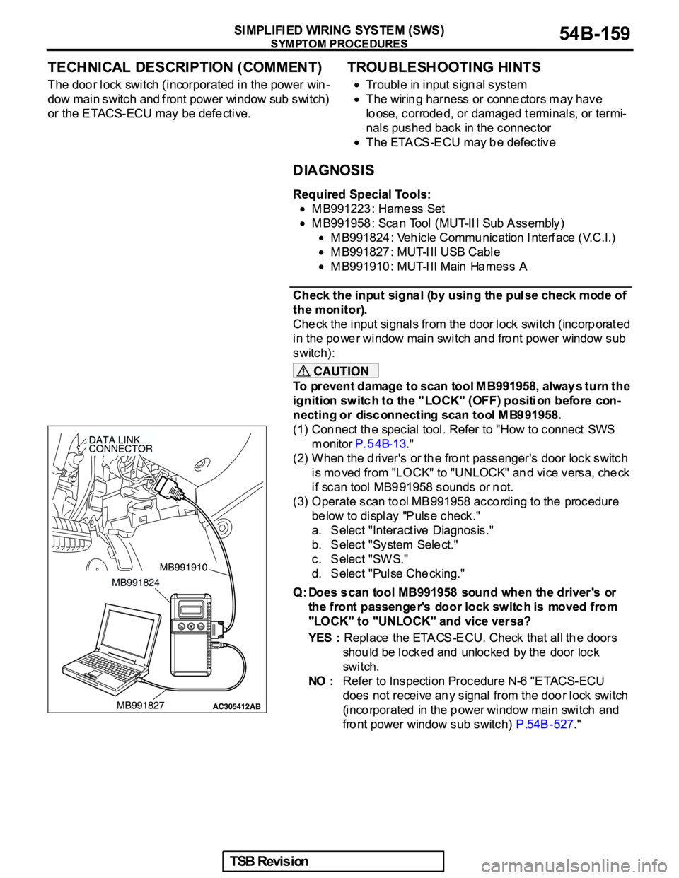 MITSUBISHI GALANT 2005 Service Repair Manual MITSUBISHI GALANT 2005 Service Repair Manual