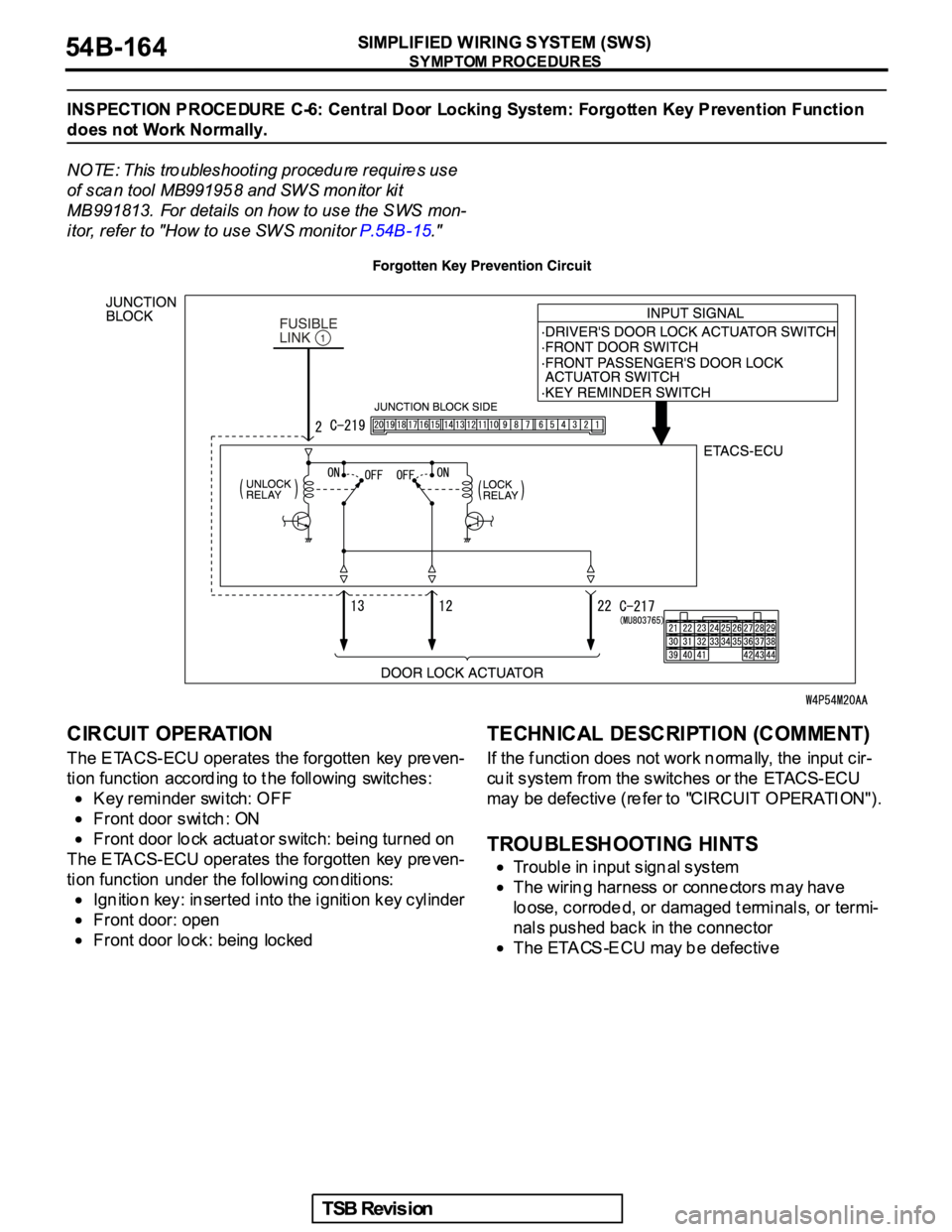 MITSUBISHI GALANT 2005 Service Repair Manual MITSUBISHI GALANT 2005 Service Repair Manual