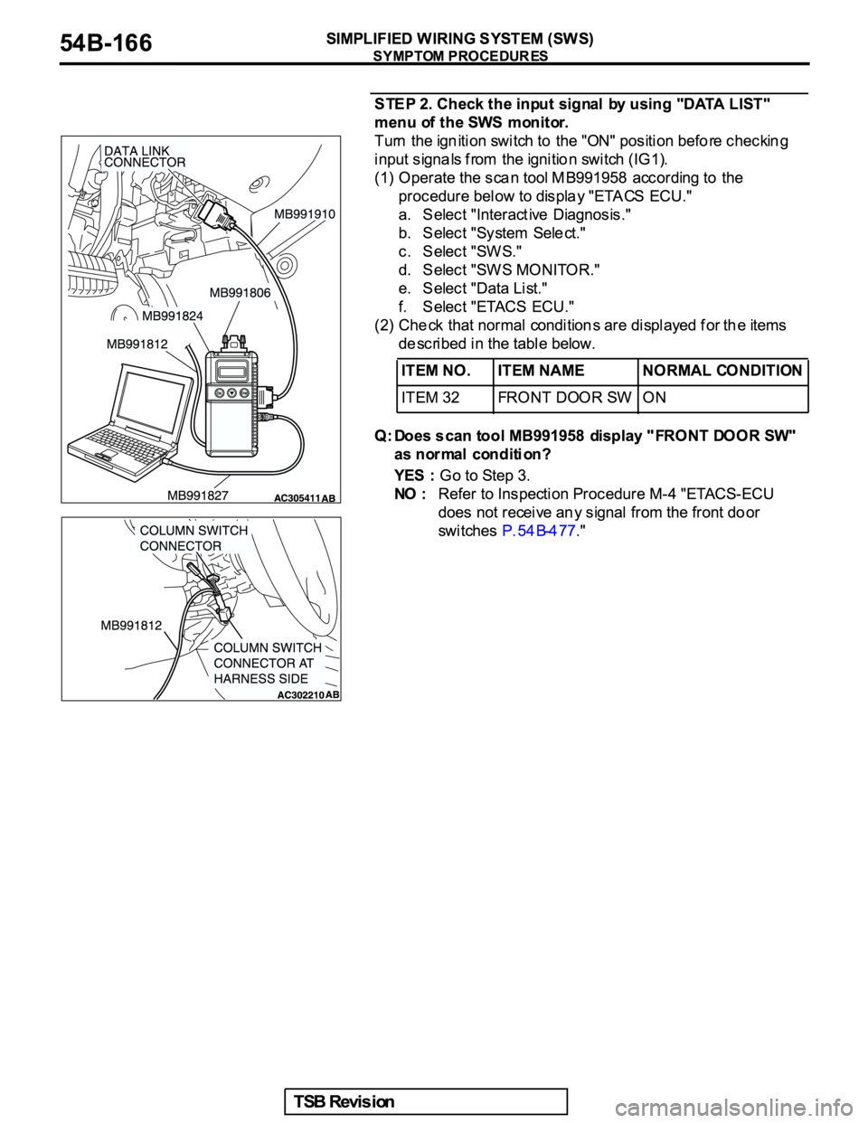 MITSUBISHI GALANT 2005 Service Repair Manual MITSUBISHI GALANT 2005 Service Repair Manual