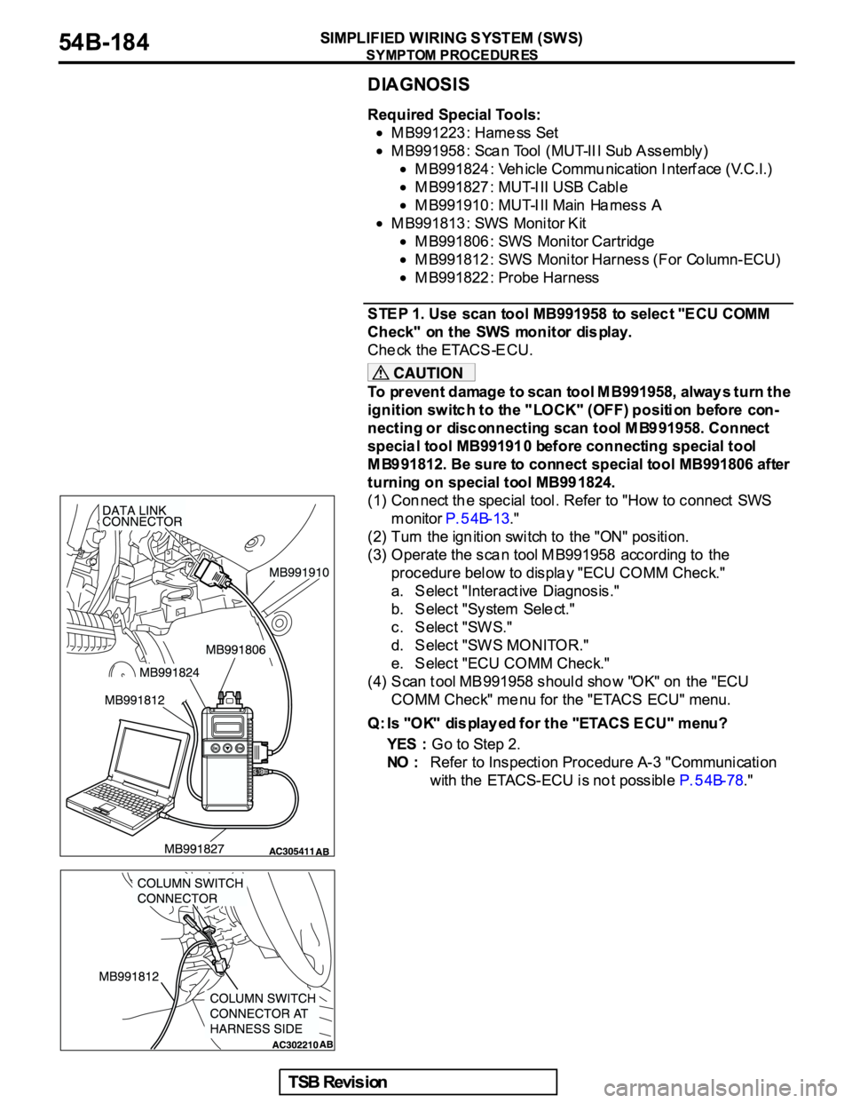 MITSUBISHI GALANT 2005 Service Repair Manual MITSUBISHI GALANT 2005 Service Repair Manual