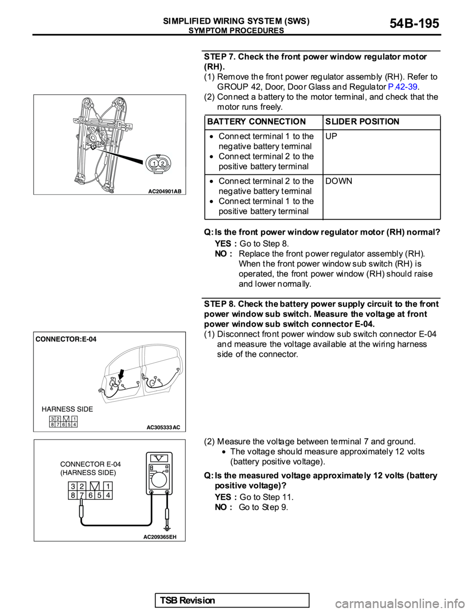 MITSUBISHI GALANT 2005 Service Repair Manual MITSUBISHI GALANT 2005 Service Repair Manual