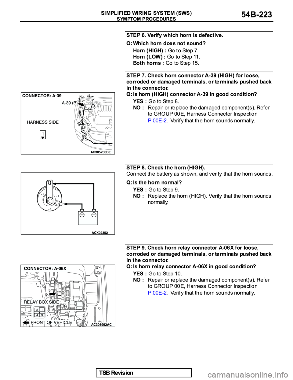 MITSUBISHI GALANT 2005 Service Repair Manual MITSUBISHI GALANT 2005 Service Repair Manual
