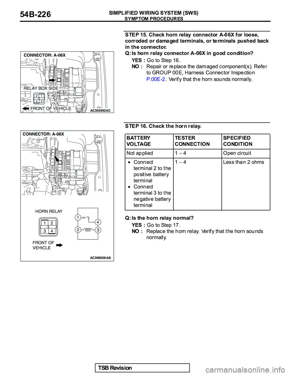 MITSUBISHI GALANT 2005 Service Repair Manual MITSUBISHI GALANT 2005 Service Repair Manual