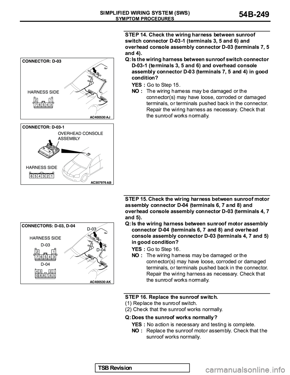 MITSUBISHI GALANT 2005 Service Repair Manual MITSUBISHI GALANT 2005 Service Repair Manual