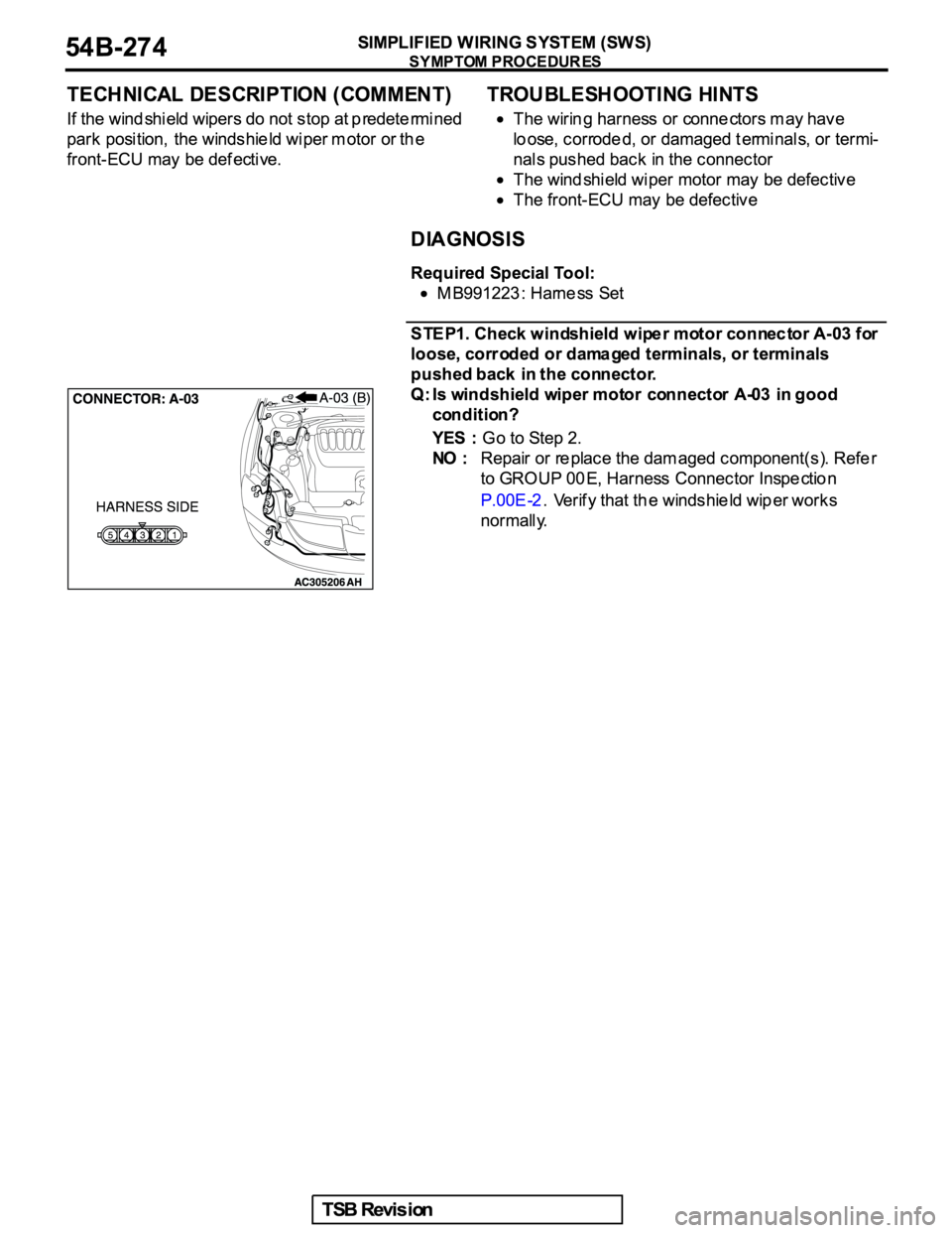 MITSUBISHI GALANT 2005  Service Repair Manual 