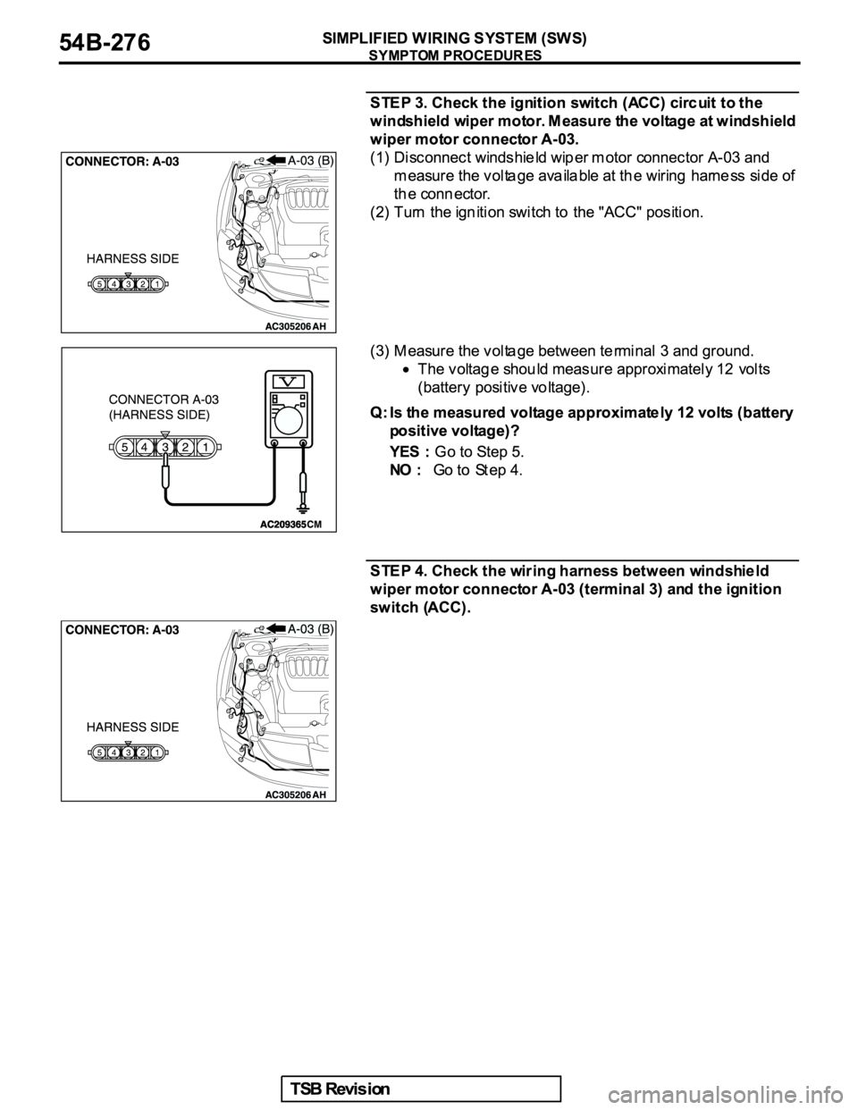MITSUBISHI GALANT 2005  Service Repair Manual 