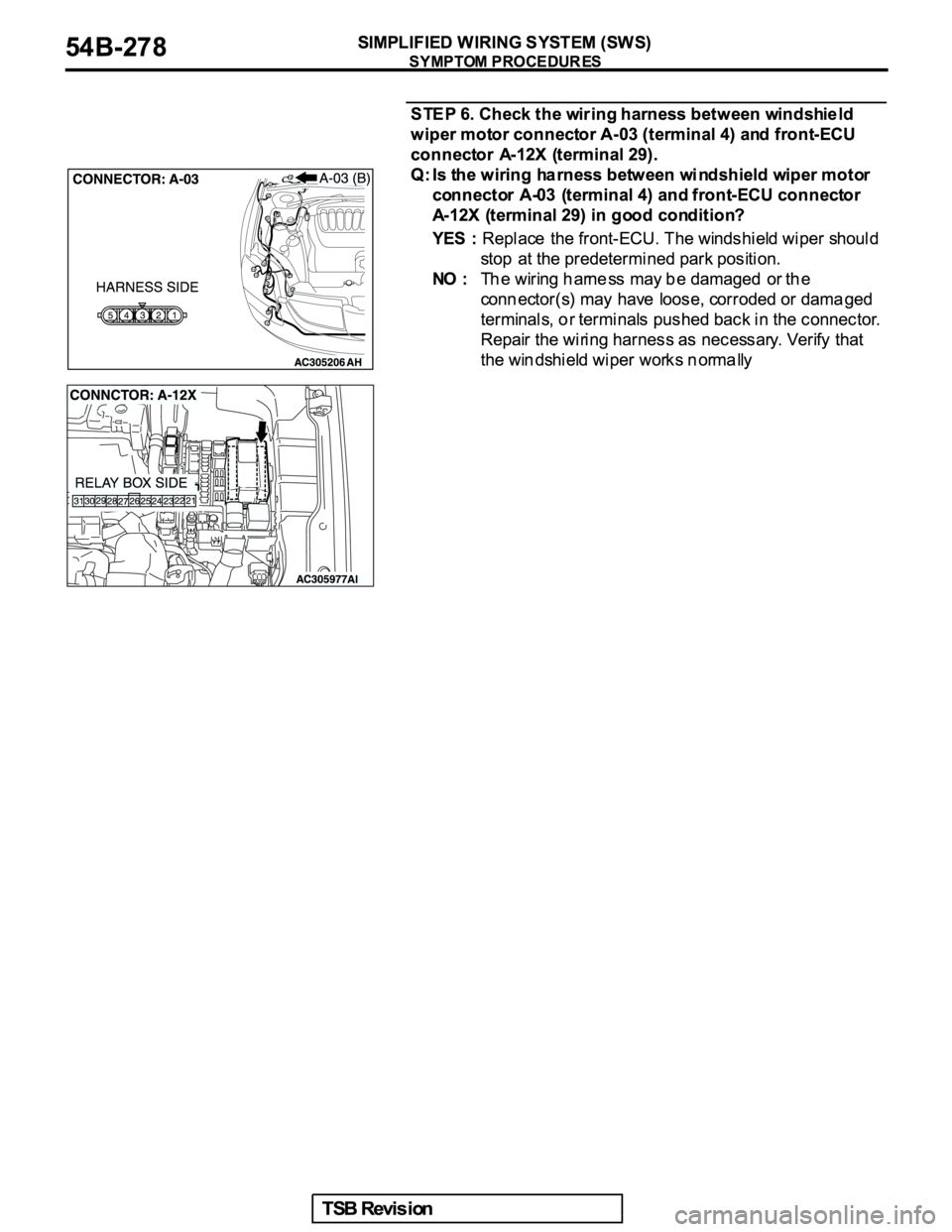 MITSUBISHI GALANT 2005  Service Repair Manual 