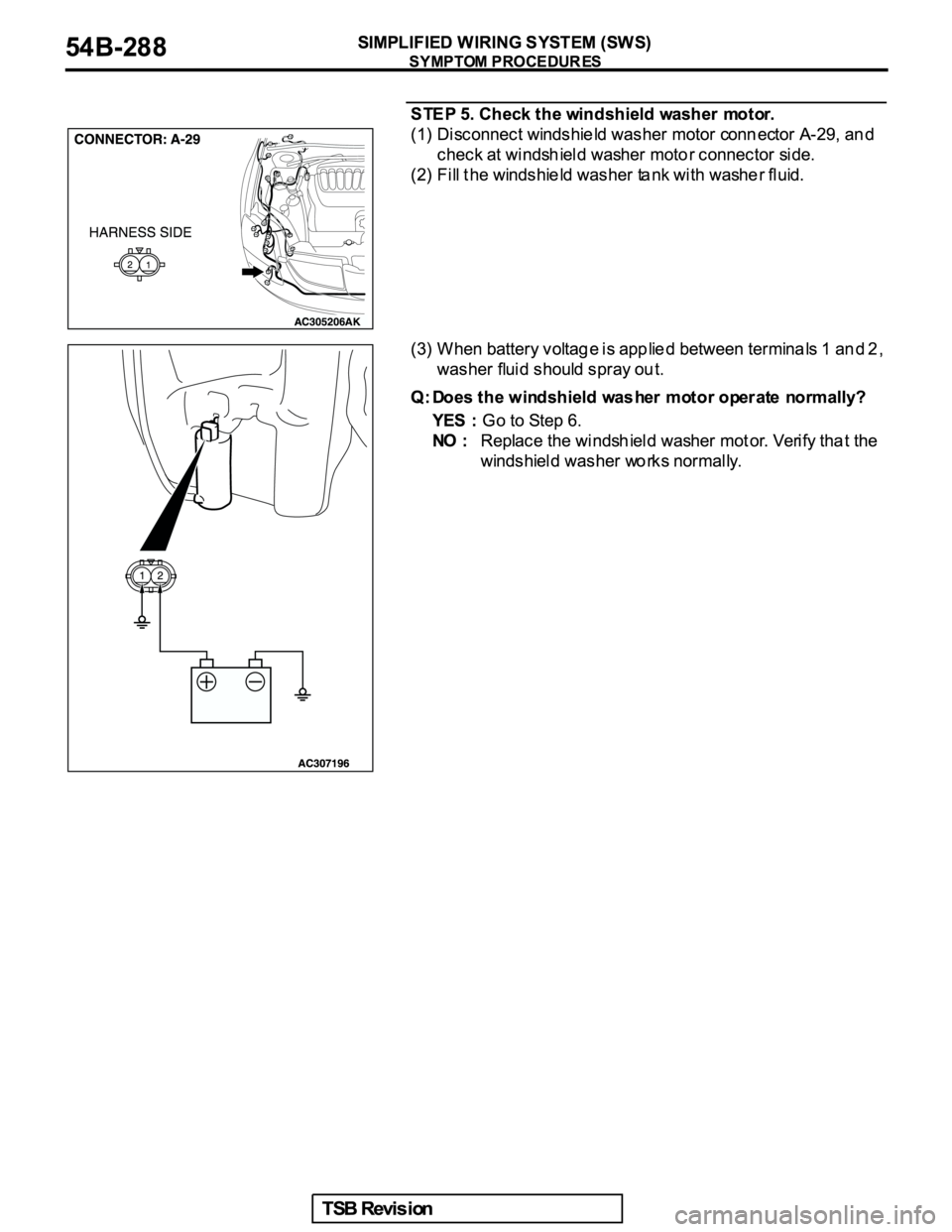 MITSUBISHI GALANT 2005  Service Repair Manual 