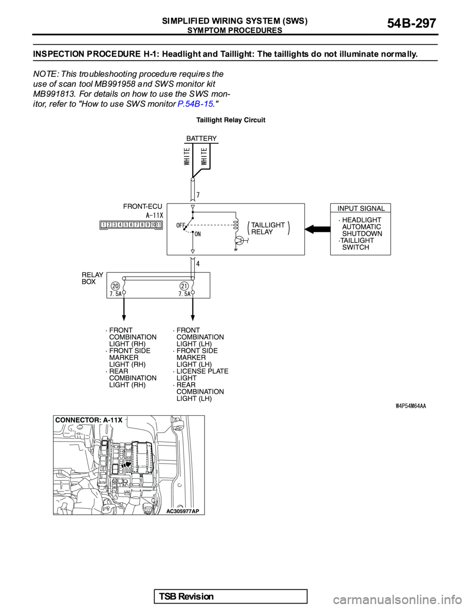 MITSUBISHI GALANT 2005  Service Repair Manual 