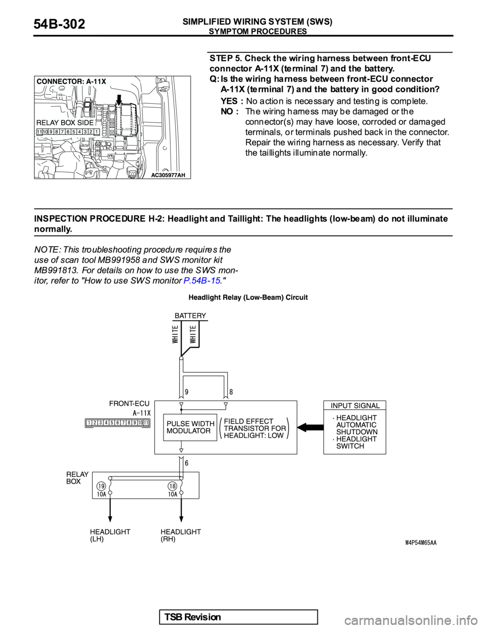 MITSUBISHI GALANT 2005  Service Repair Manual 