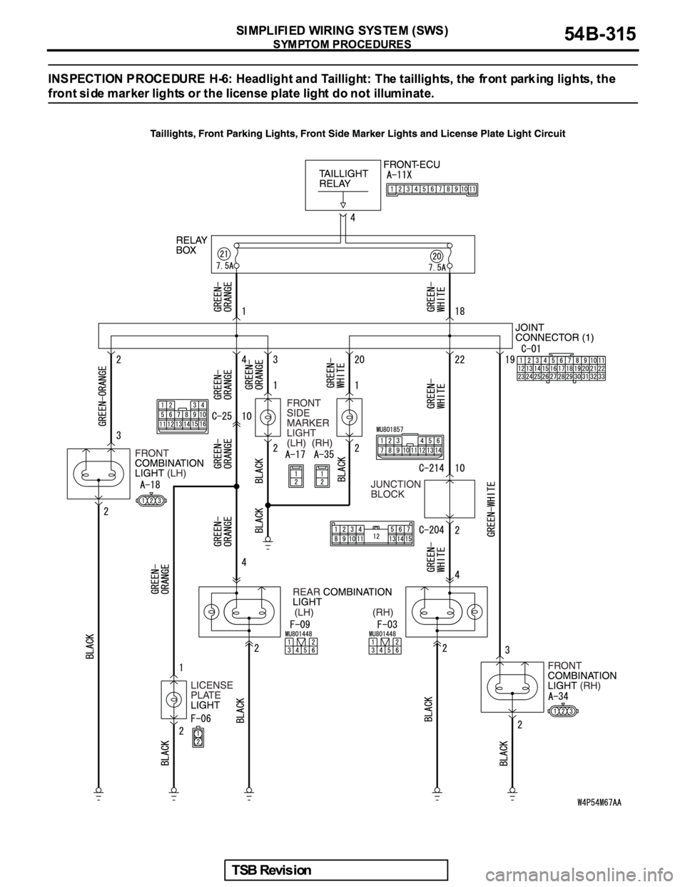 MITSUBISHI GALANT 2005  Service Repair Manual 