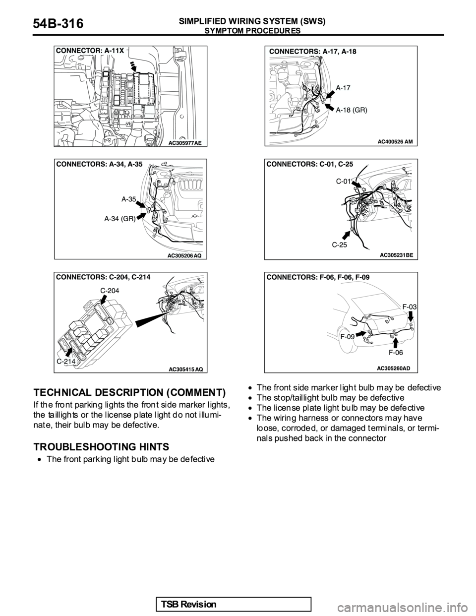 MITSUBISHI GALANT 2005  Service Repair Manual 