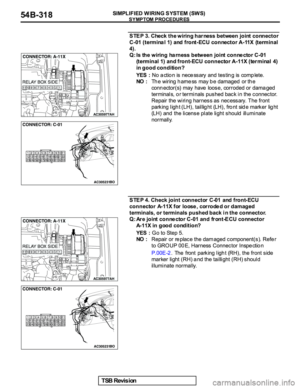 MITSUBISHI GALANT 2005  Service Repair Manual 
