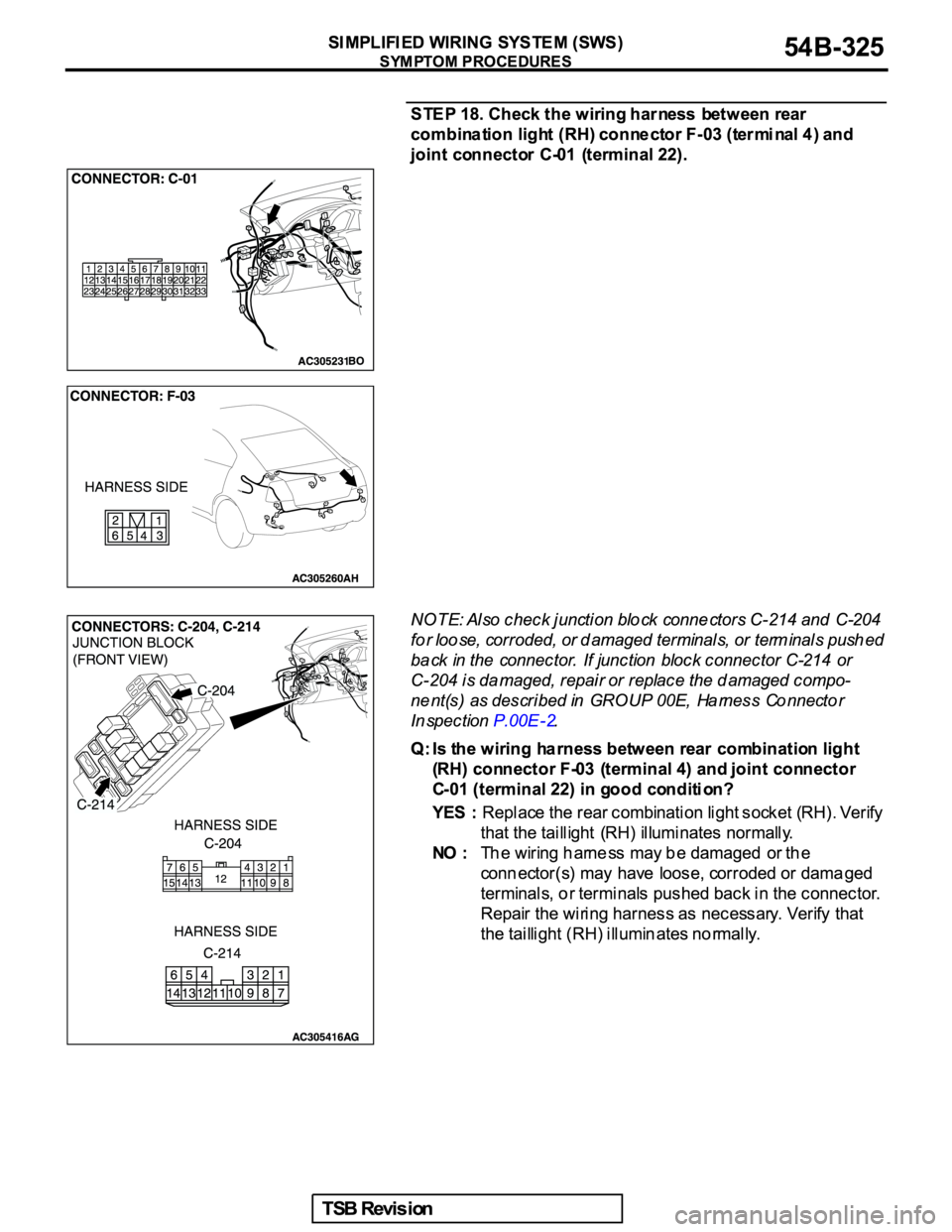 MITSUBISHI GALANT 2005  Service Repair Manual 