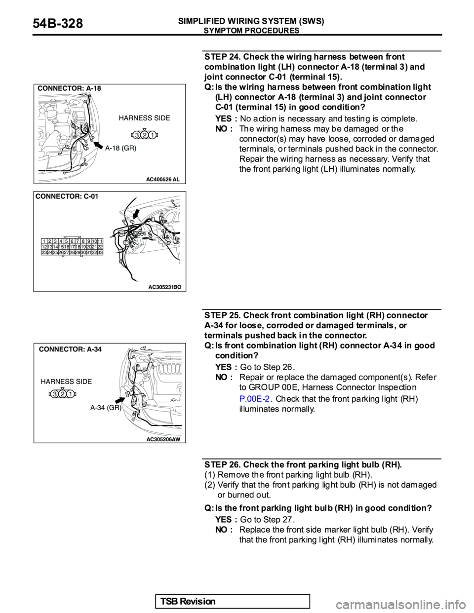 MITSUBISHI GALANT 2005  Service Repair Manual 