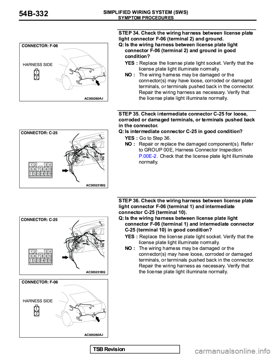 MITSUBISHI GALANT 2005  Service Repair Manual 