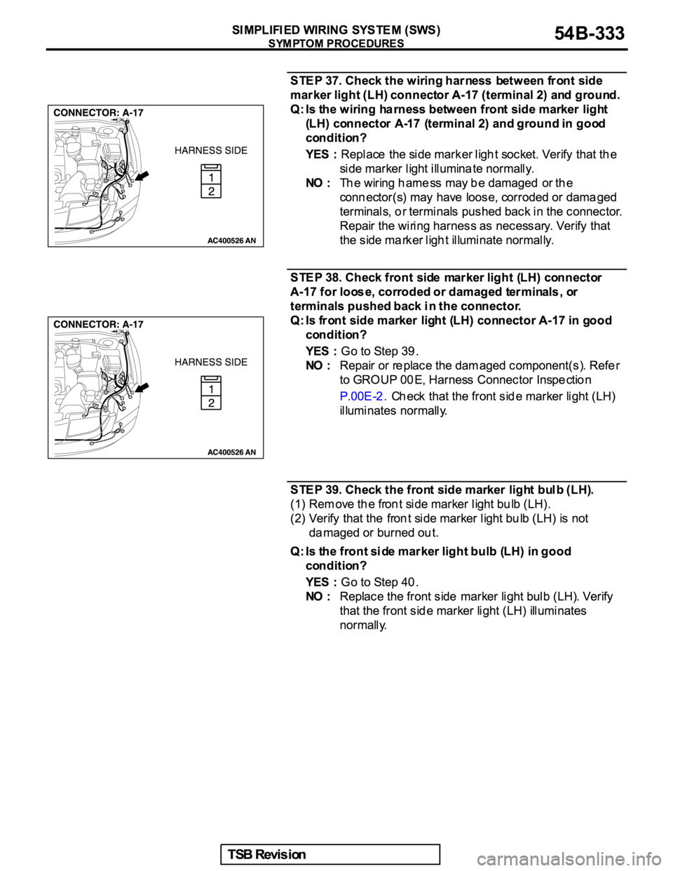 MITSUBISHI GALANT 2005  Service Repair Manual 